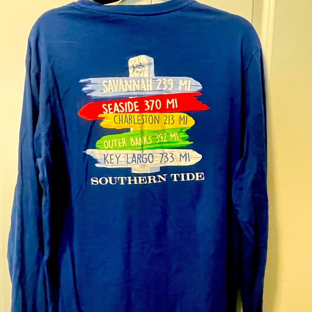 Southern Tide size L long sleeve shirt